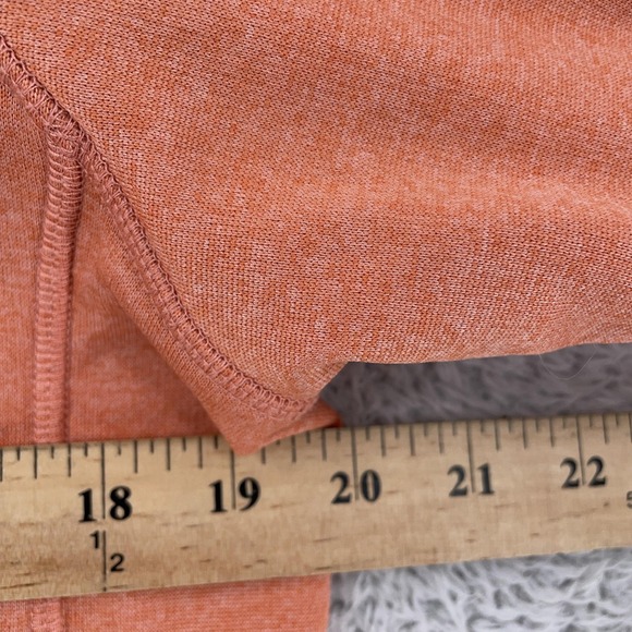 Burton Hoodie‎ Womens Small Rust Orange Oak Pullover Kangaroo Pocket Graphic - Picture 6 of 10